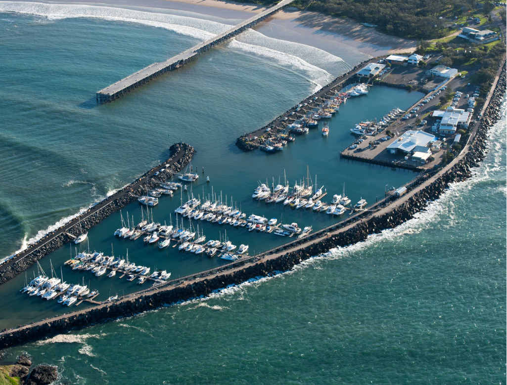 The Coffs Harbour North Wall is earmarked for a $2.5 million upgrade. The Coffs Harbour North Wall is earmarked for a $2.5 million upgrade.